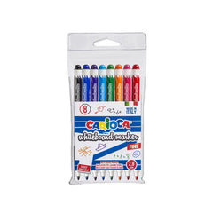 Rotulador Carioca Pizarra Punta Fina 8 Colores Surtidos | Universal Española S,A, | Pack 24 Unidades