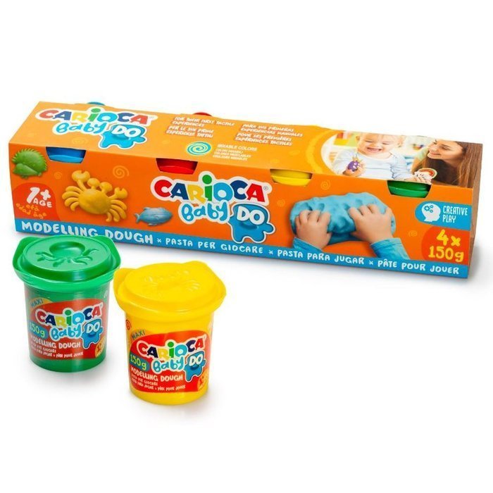 PASTA CARIOCA BABY DO 4 COLORES SURTIDOS | 8 UNIDADES | (UNIVERSAL ESPAÑOLA S,A,)