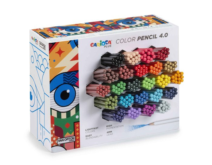 Expositor 288 Lápiz Carioca Plus 24 Colores Universal Española