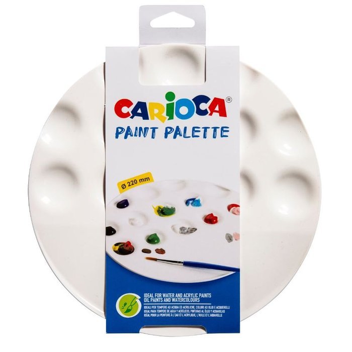 PALETA CARIOCA PLASTICO 13 DEPARTAMENTOS | 6 UNIDADES | (UNIVERSAL ESPAÑOLA S,A,)