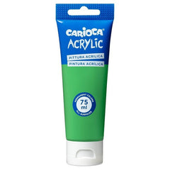 TUBO PINTURA ACRILICA 75 ML VERDE BRILLANTE | 6 UNIDADES | (UNIVERSAL ESPAÑOLA S,A,)