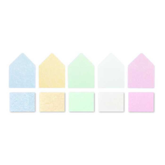 SOBRES COLORES PASTEL SURTIDOS + SOBRE 100U 7,5X5,5CMS | SADOCH | ENVASE 100 UDS. UNIDAD | 8004999701773