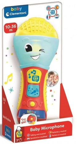 Microfono infantil Clementoni juego educativo para niños