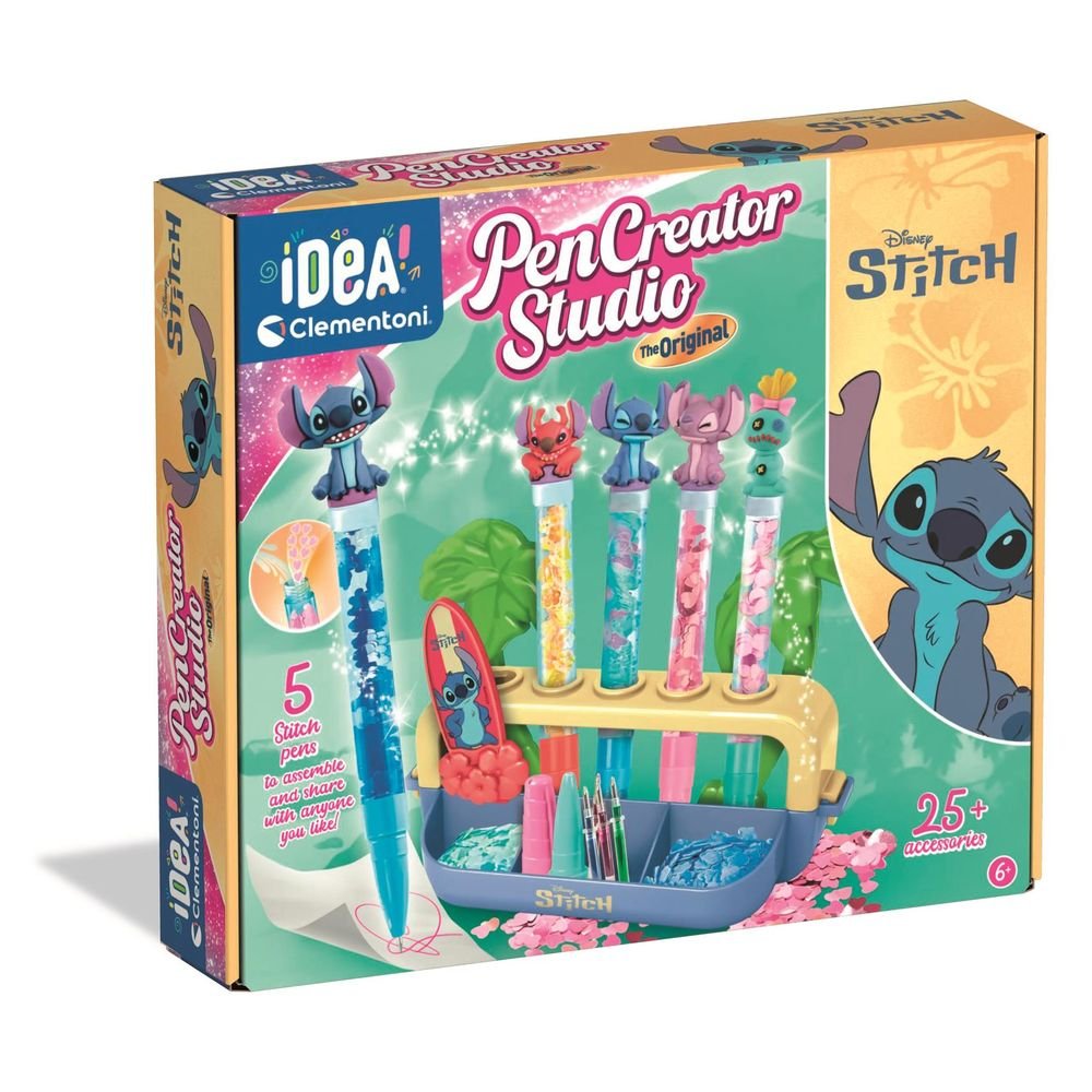 Juego Clementoni Crea Tus Bolígrafos Stitch Imagen principal del producto