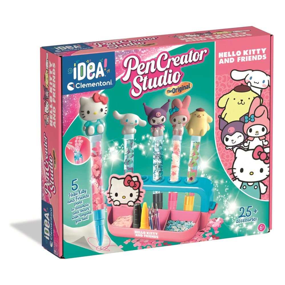 Juego Clementoni Crea Tus Bolígrafos Hello Kitty