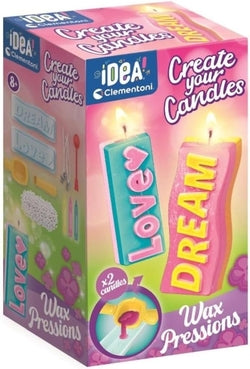 Create Your Candles Message Style CLEMENTONI Juego Educativo