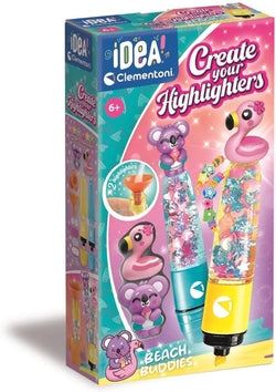 Rotulador resaltador Beach Buddies CLEMENTONI en pack 2