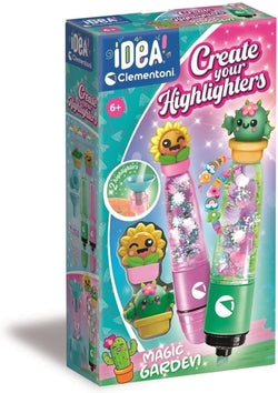 Resaltadores Create Your Highlighter Garden CLEMENTONI para estudiar