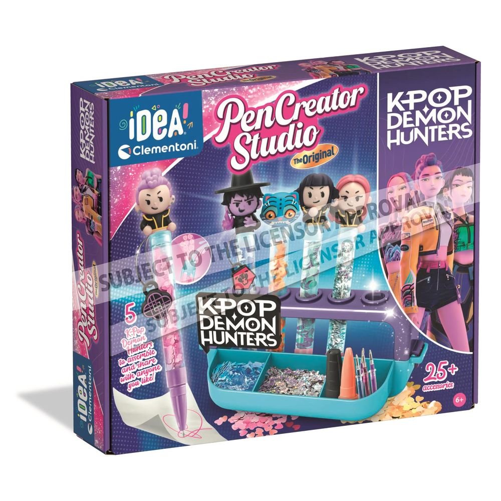 Juego Clementoni Crea tus bolígrafos K-Pop Demon Hu