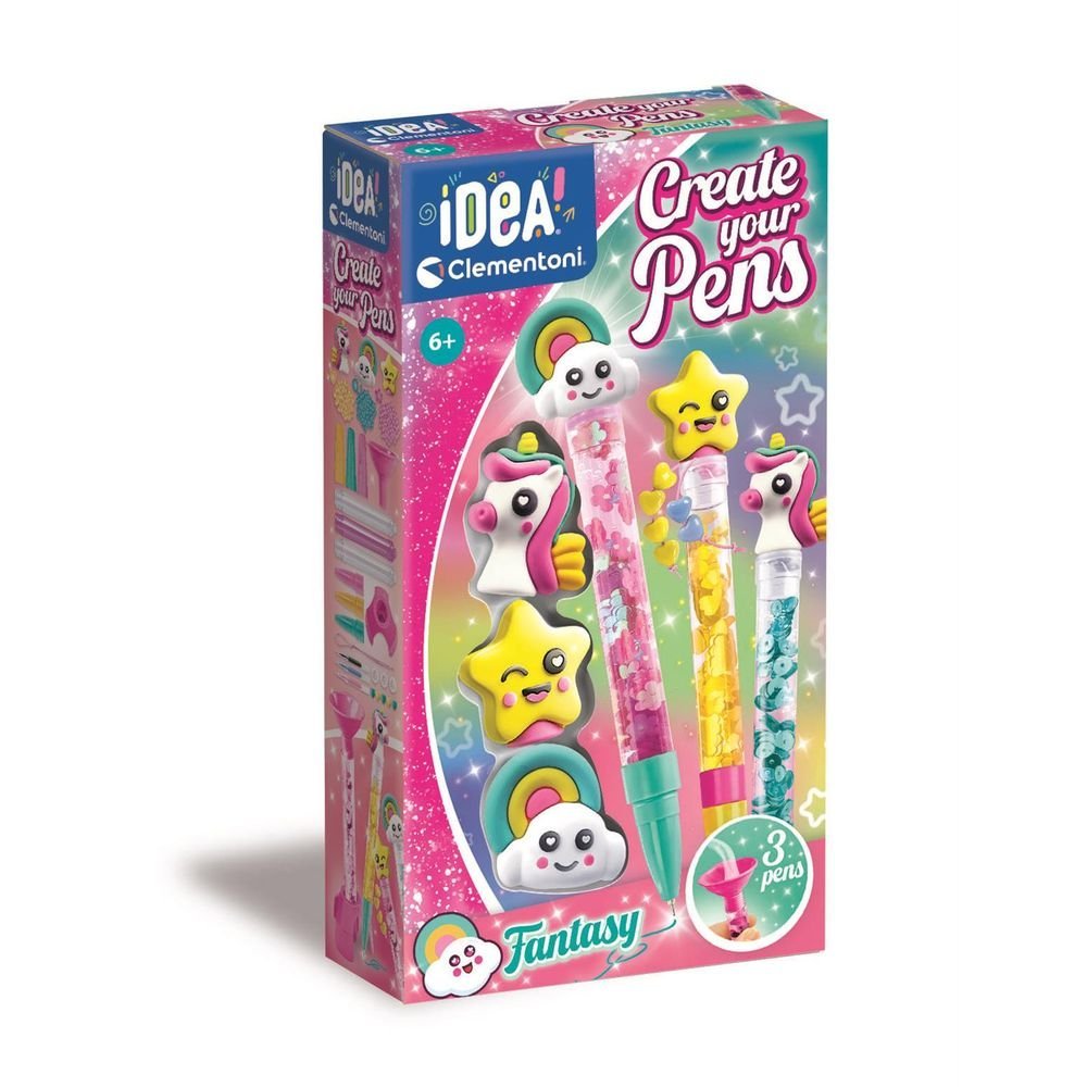 Juego Clementoni Crea Tus Bolígrafos B Fantasy
