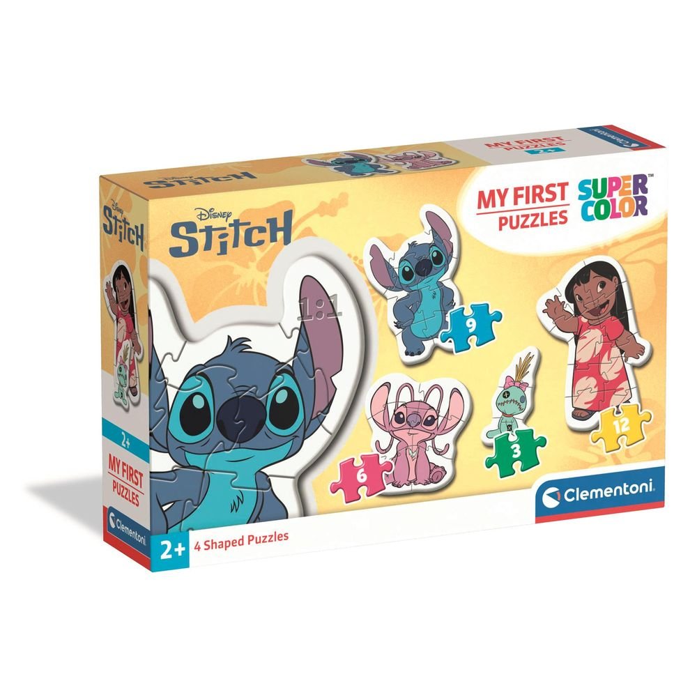 Mi Primer Puzle 3 6 9 12 Wd Stitch CLEMENTONI PUZZLES Imagen principal del producto