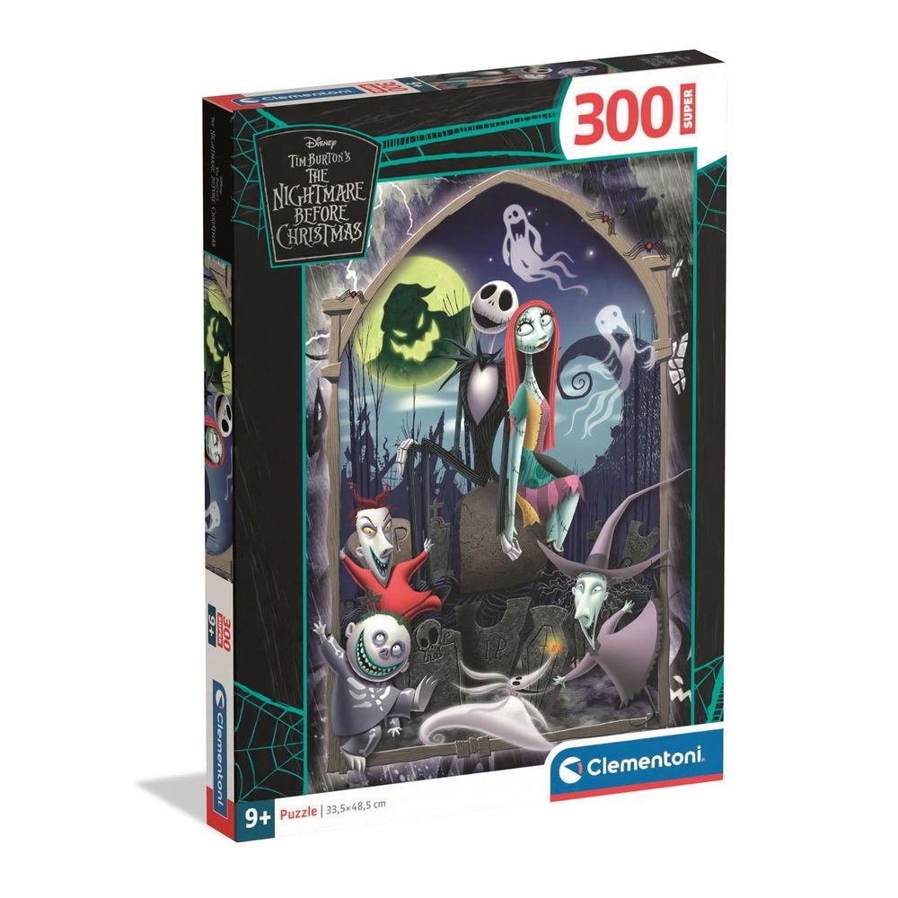 Puzzle 300 piezas Pesadilla Antes de Navidad Clementoni