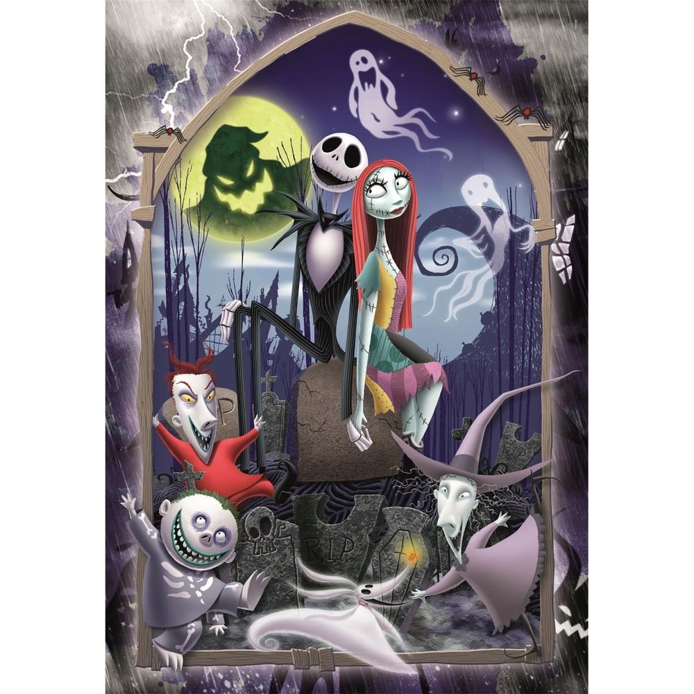 Puzzle 300 piezas Pesadilla Antes de Navidad Clementoni
