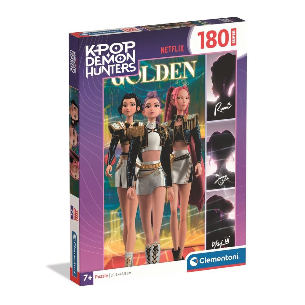 Puzle 180 Super Netflix K-pop Demon Hunters CLEMENTONI PUZZLES Imagen principal del producto