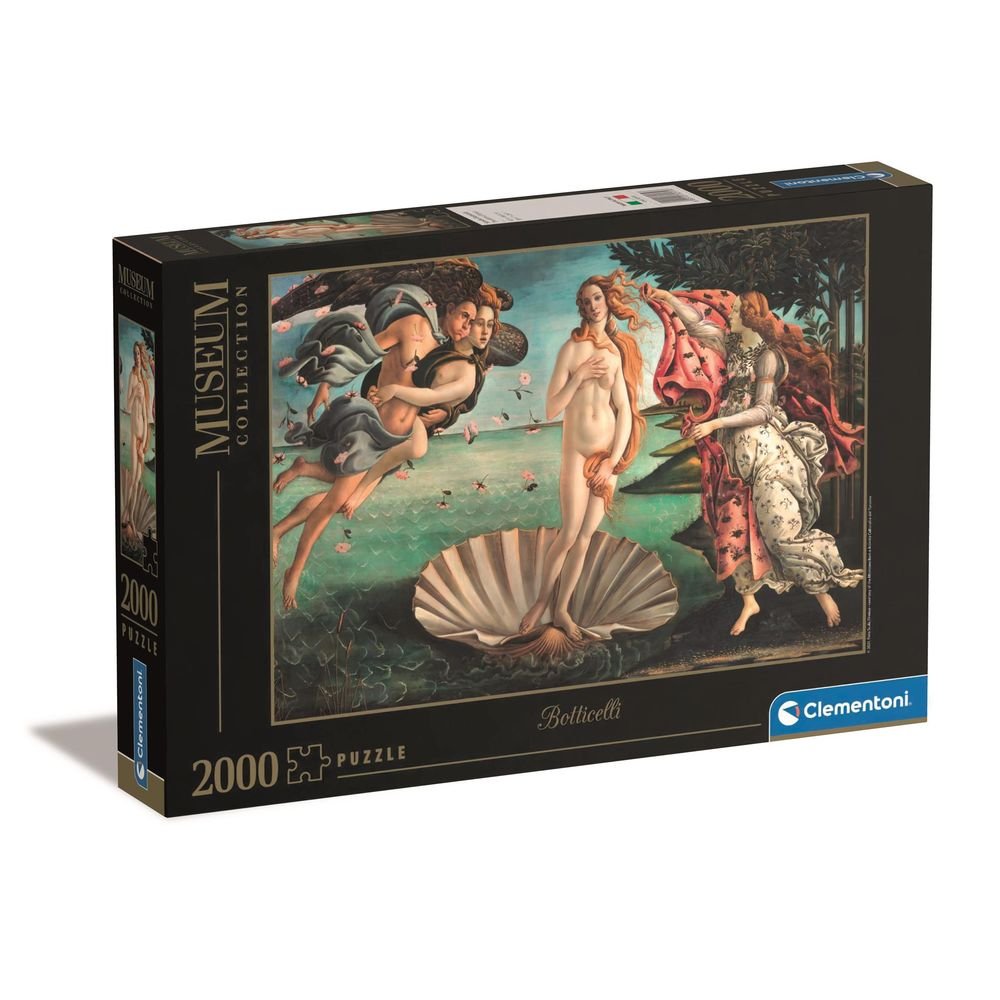 Puzle 2000 Museum Botticelli El Nacimiento de Venus Clementoni Puzzle Imagen principal del producto