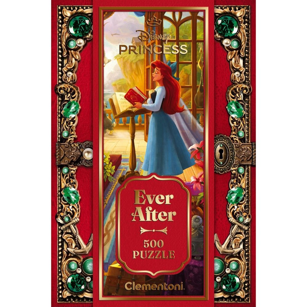 Puzle 500 piezas Princess Collection Ariel Clementoni