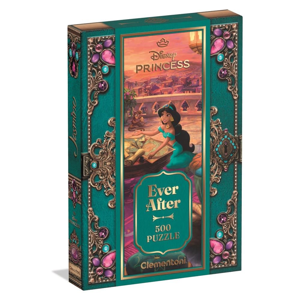 Puzle 500 piezas Princess Collection Jasmine Clementoni