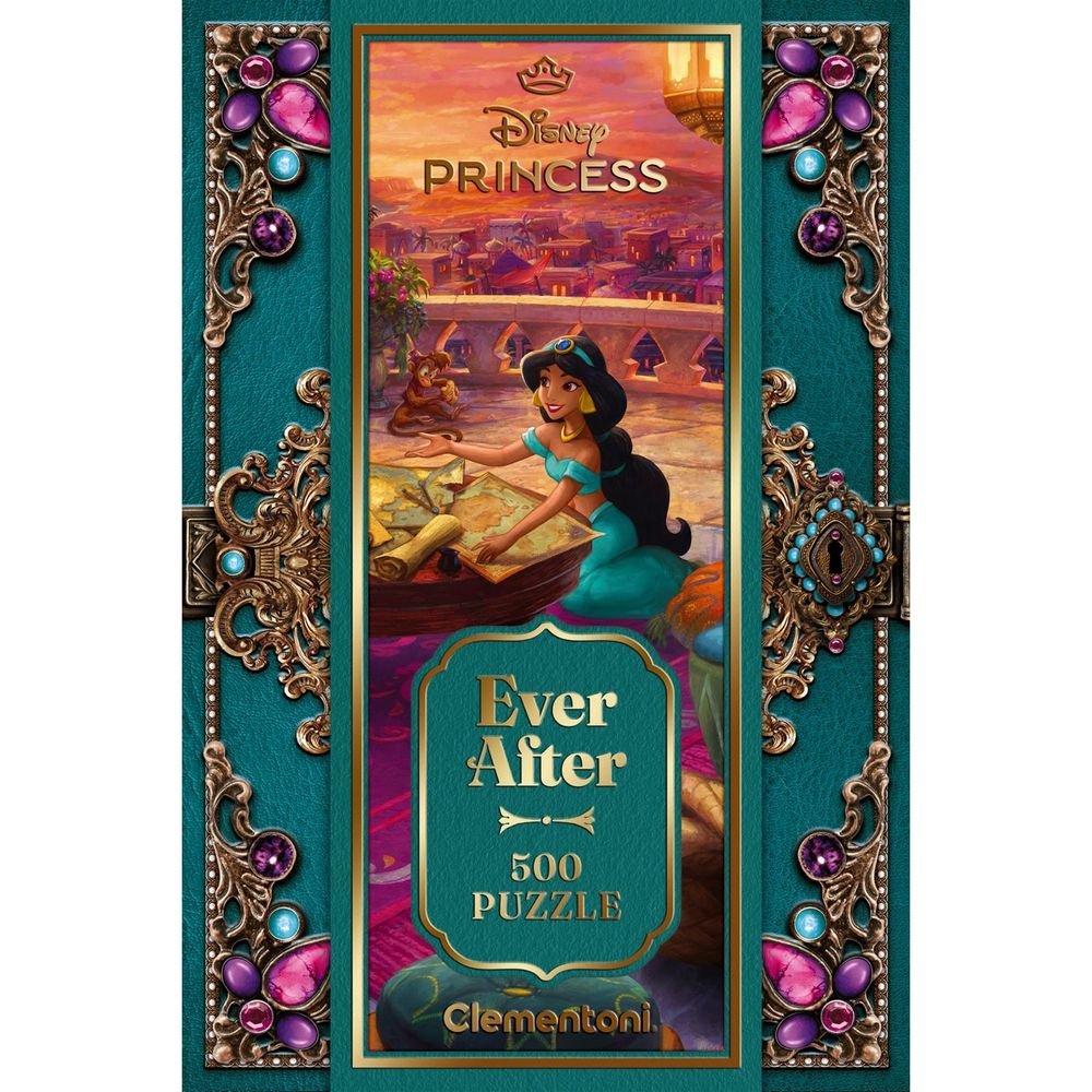 Puzle 500 piezas Princess Collection Jasmine Clementoni