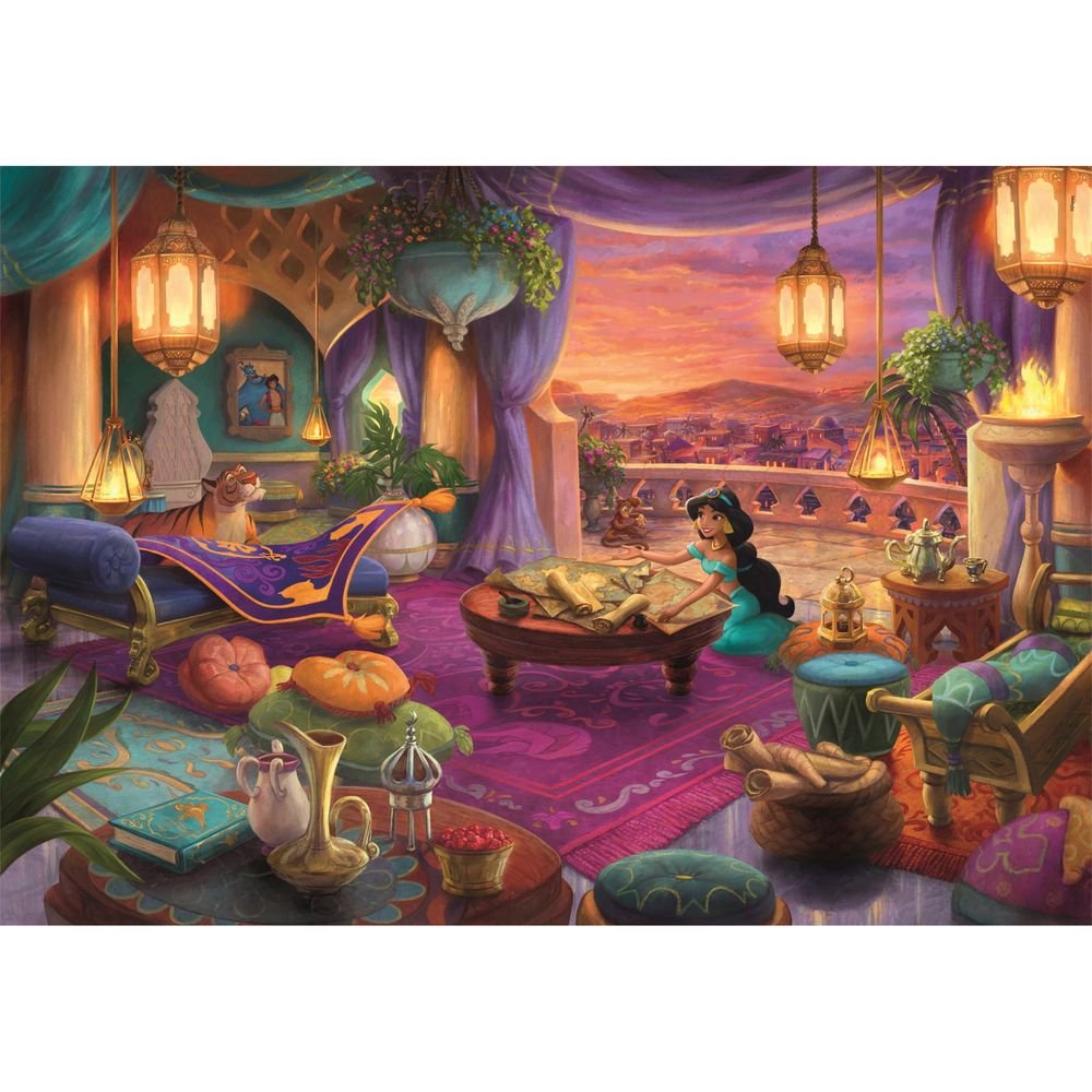 Puzle 500 piezas Princess Collection Jasmine Clementoni