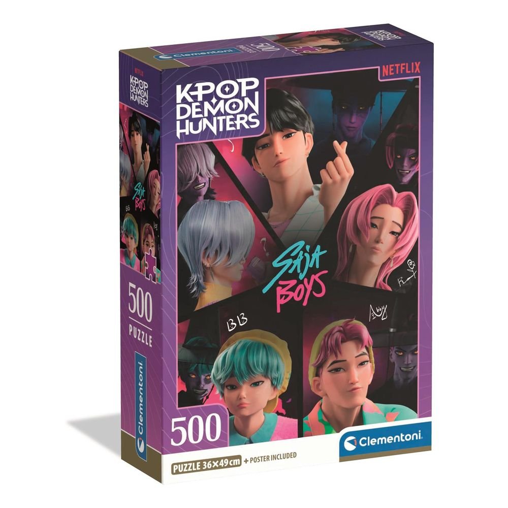 Puzle 500 Cb Netflix K-pop Demon Hunters Clementoni Puzzles Imagen principal del producto