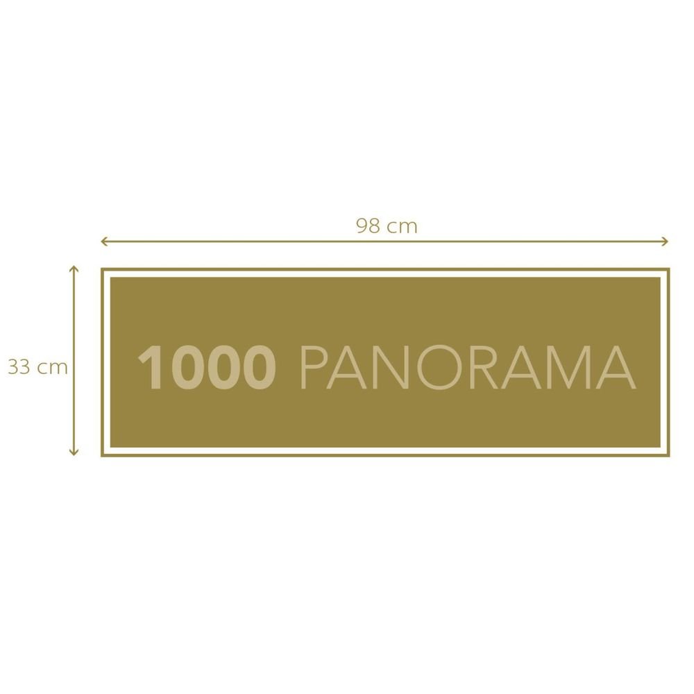 Puzle 1000 piezas panorama Dragon Ball Clementoni
