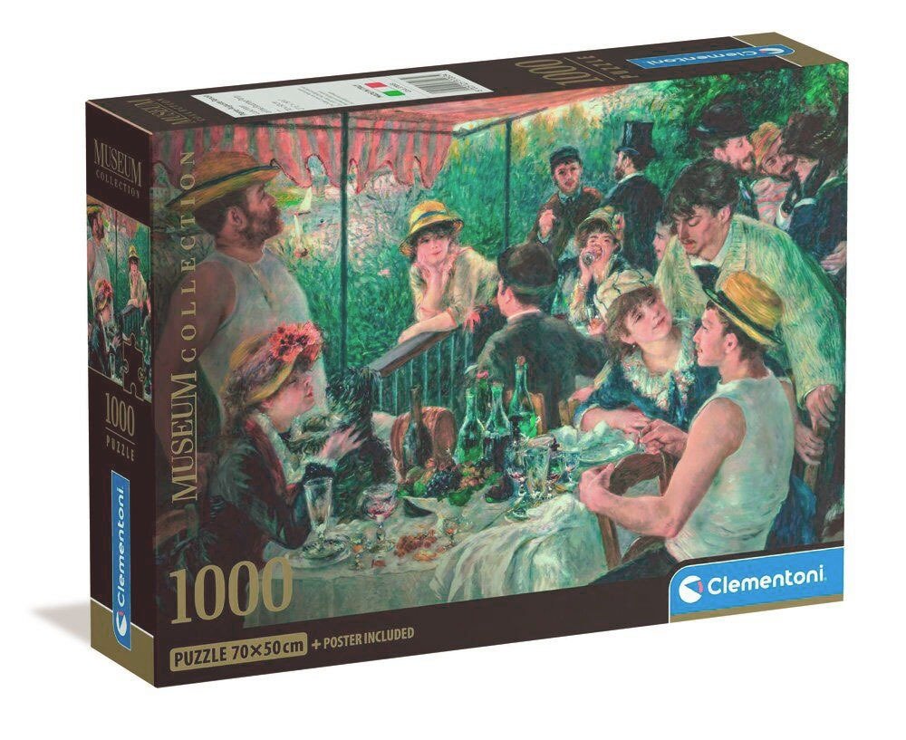 Puzle 1000 Museum Luncheon of the Boat Clementoni Puzzles Imagen principal del producto