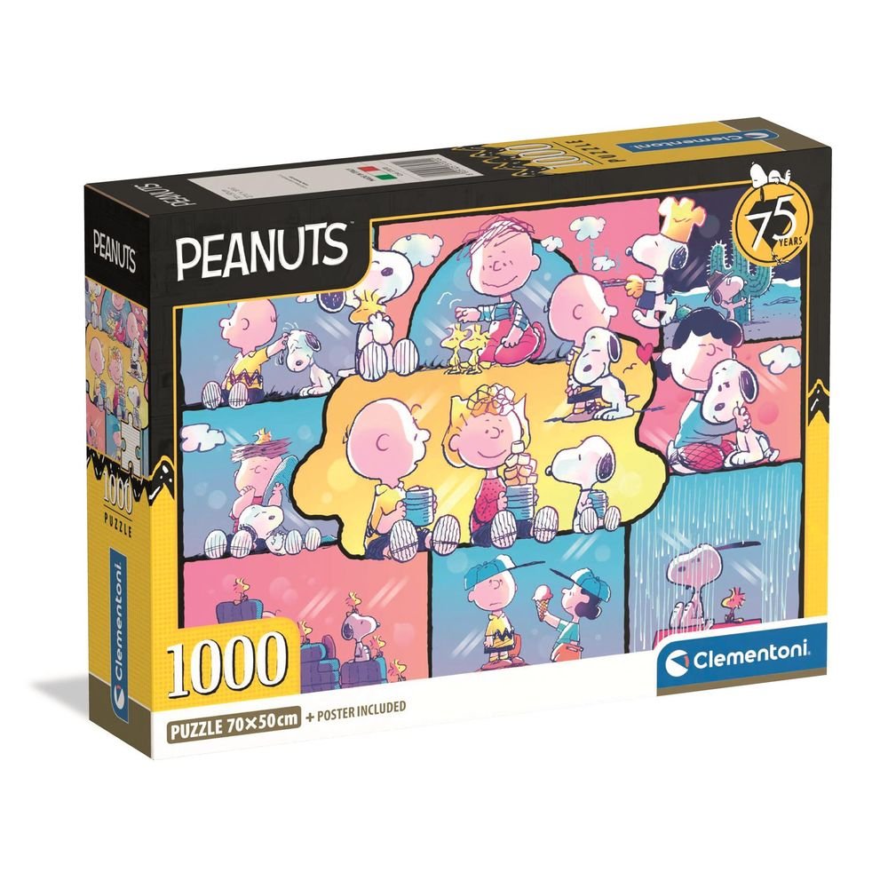 Puzzle 1000 piezas Peanuts Clementoni