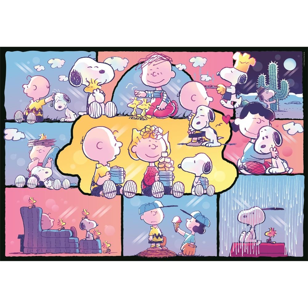 Puzzle 1000 piezas Peanuts Clementoni