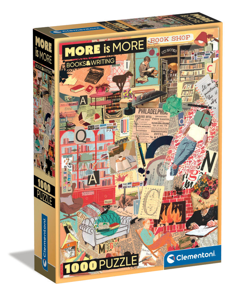 Puzzle Clementoni 1000 piezas Books & Writing