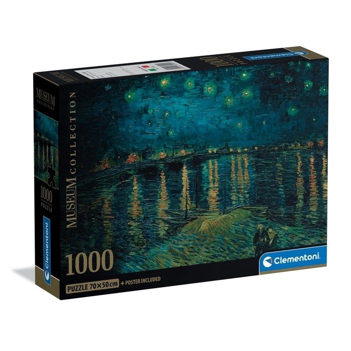 Puzle 1000 piezas Museum Orsay Van Gogh Clementoni