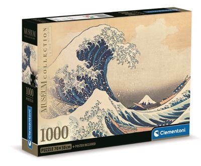 Puzle 1000 Museum Hokusai La Gran Ola CLEMENTONI PUZZLES Imagen principal del producto