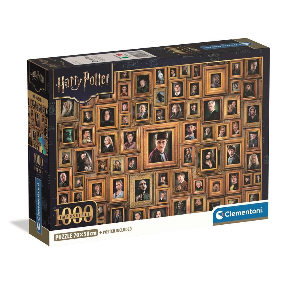 Puzle 1000 Cb Wb Harry Potter Impossible Clementoni Puzzles Imagen principal del producto