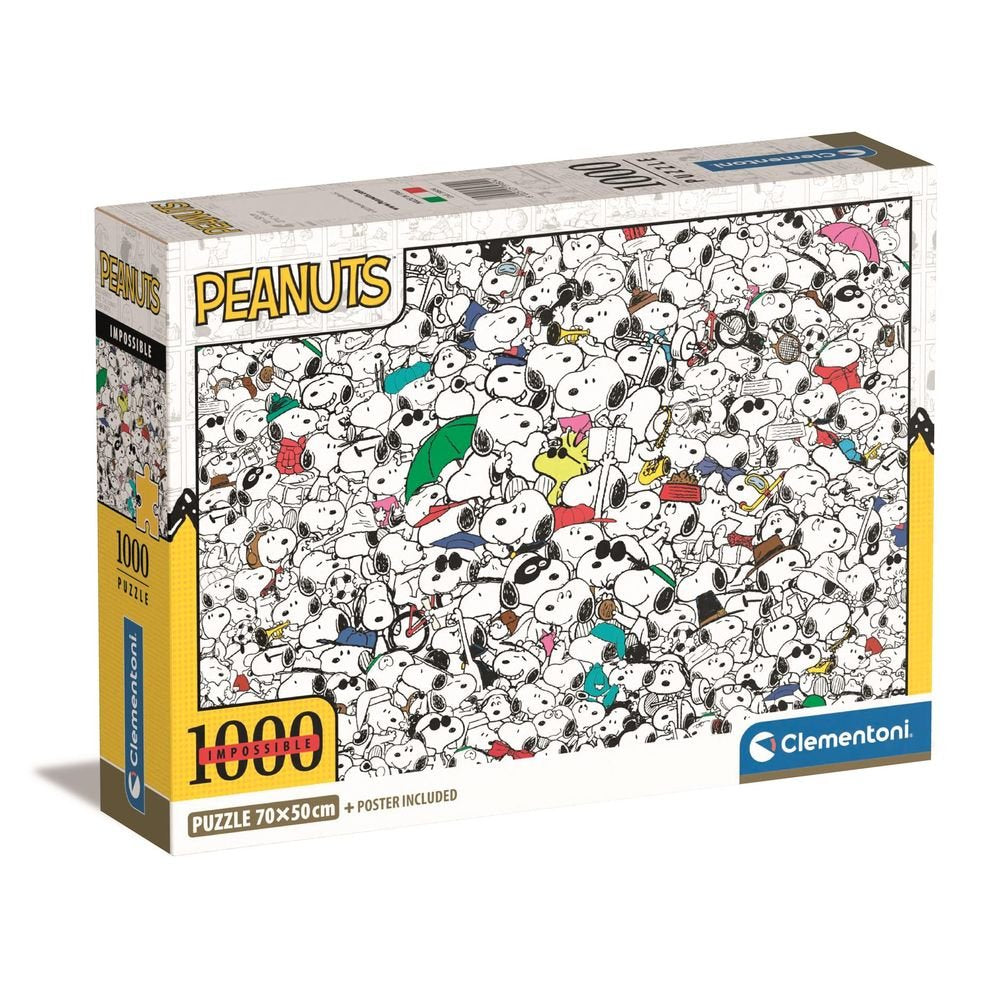 Puzle 1000 Cb Peanuts Impossible Clementoni Puzzle Imagen principal del producto