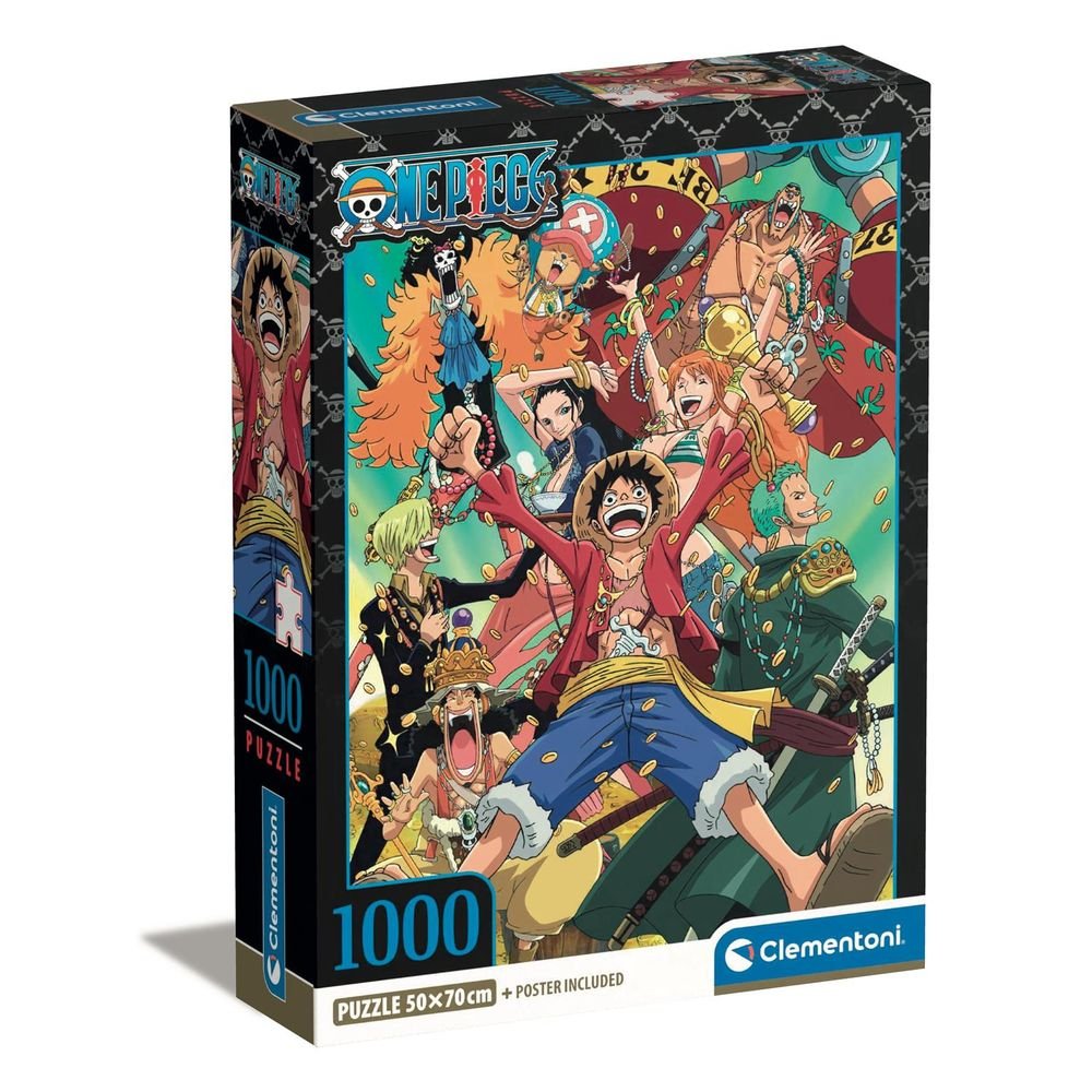Puzle 1000 Cb One Piece Clementoni Puzzles Imagen principal del producto
