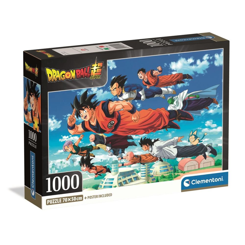 Puzle 1000 Cb Anime Dragonball Volando Clementoni Puzzles Imagen principal del producto