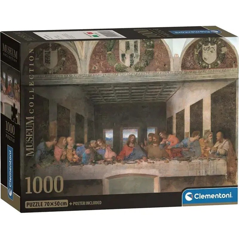 Puzzle 1000 Piezas Museum La Última Cena Clementoni Puzzle Imagen principal del producto