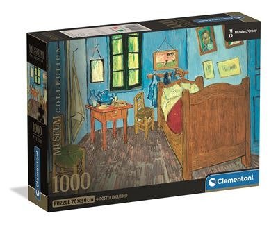 Puzzle 1000 Museum Chambre Arles Van Gogh Clementoni Puzzle Imagen principal del producto