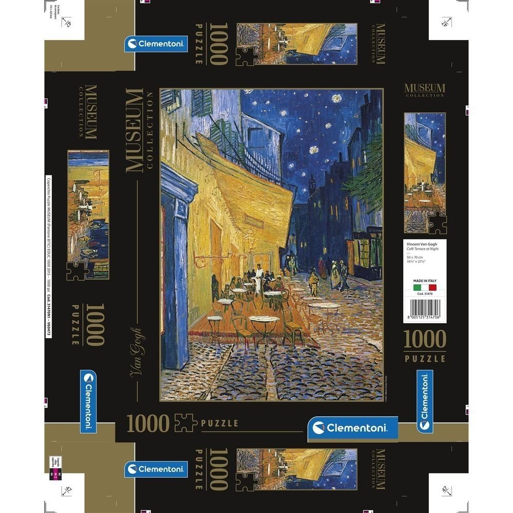 Puzzle 1000 piezas Museum Van Gogh Café Noche