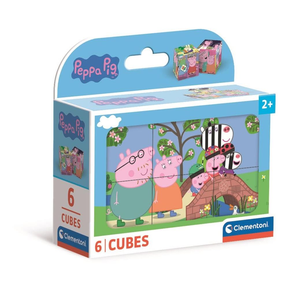 Puzle Cubos 6 Uds Peppa Pig Clementoni Puzzle Imagen principal del producto