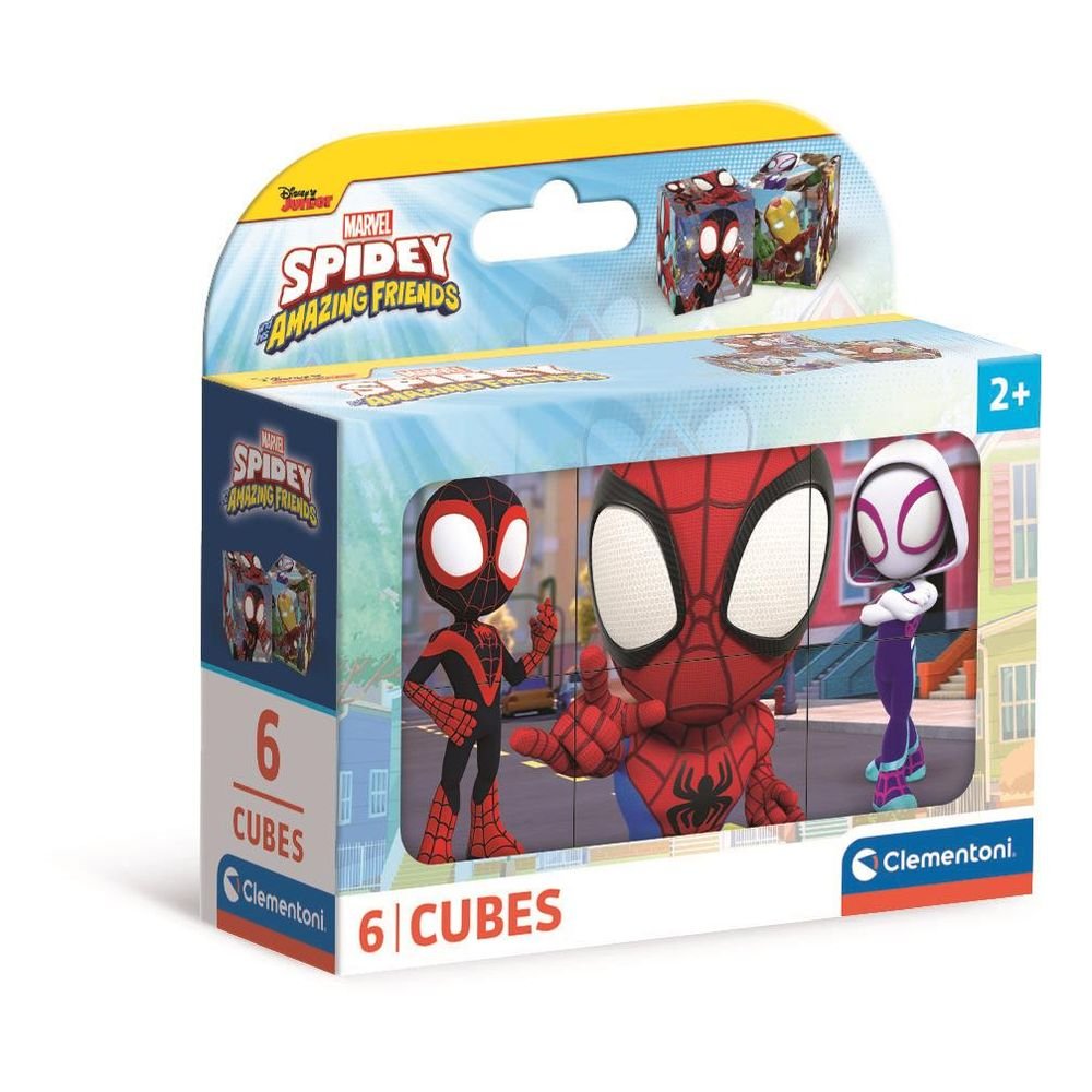 Puzle Cubos 6 Uds Spidey and His Amazing Friends Clementoni Puzzle Imagen principal del producto