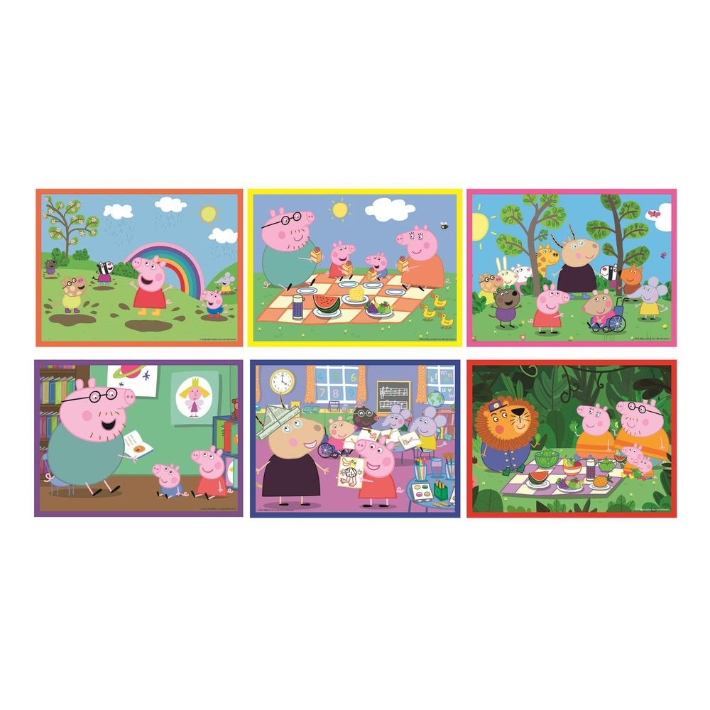 Puzle Cubos 12 Uds Peppa Pig - Clementoni