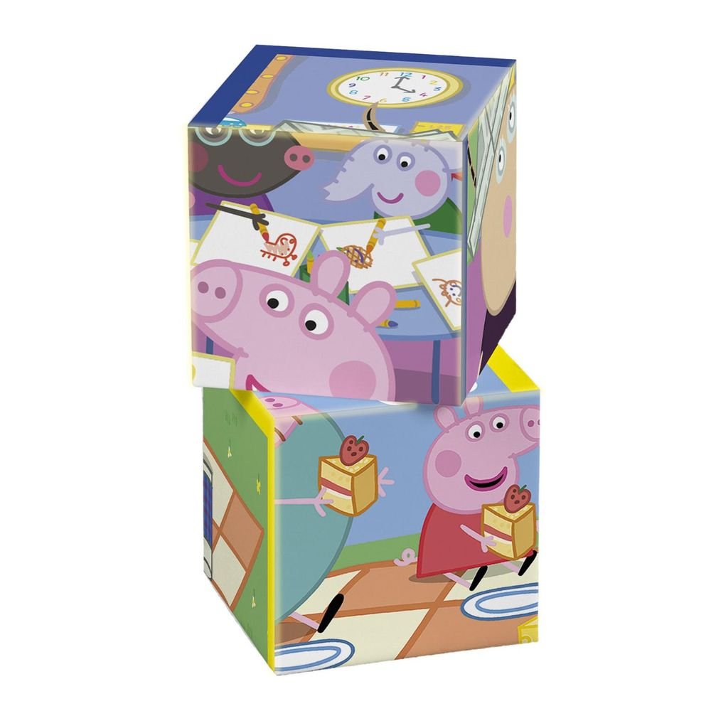 Puzle Cubos 12 Uds Peppa Pig - Clementoni