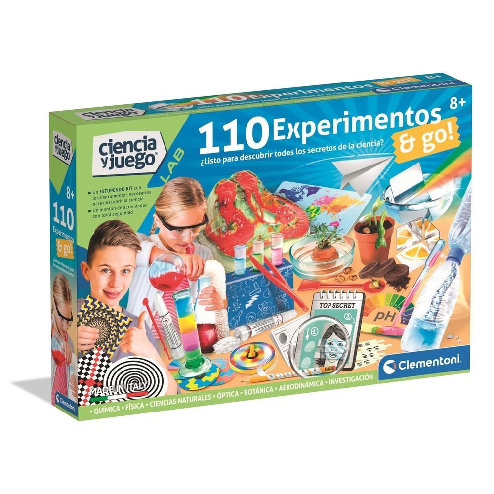 Juego Clementoni 110 Experimentos