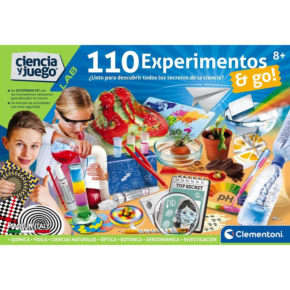 Juego Clementoni 110 Experimentos