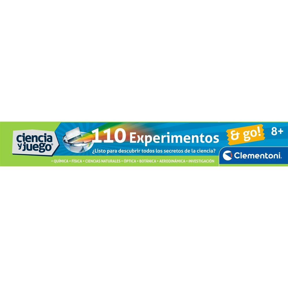 Juego Clementoni 110 Experimentos