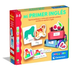 Tarjetas educativas de inglés CLEMENTONI para niños