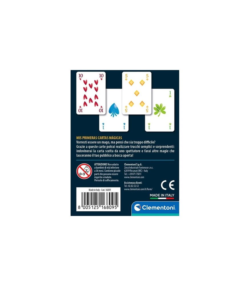 Juego Clementoni Mis Primeras Cartas Mágicas
