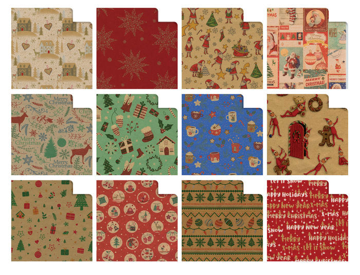 Exp 50 Rollos Papel Regalo Kraff Navidad 70x200cm Imagen principal del producto