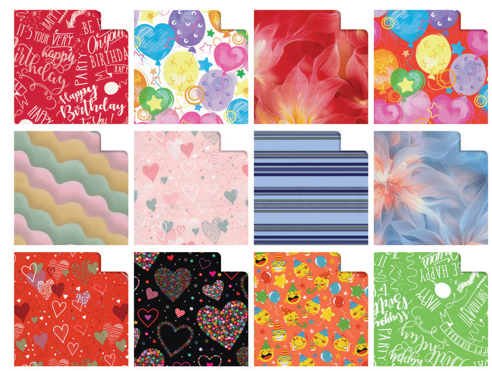 Papel regalo rollo 70x200 cm Sadoch 50 unidades