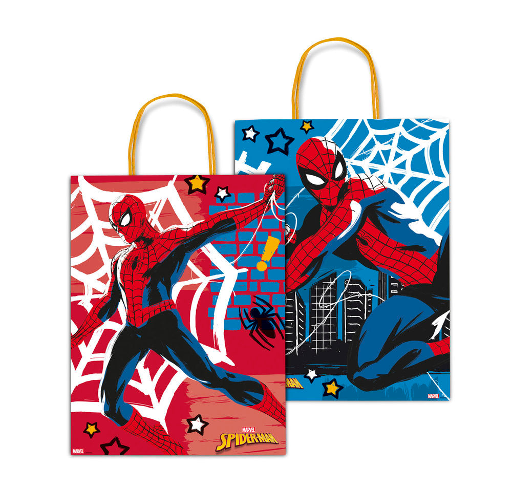 BOLSA ASA RETORCIDA INFANTIL DISEÃO MARVEL 34,5X26X12 SURTI | SADOCH | ENVASE 25 UDS. UNIDAD | 8006715236927